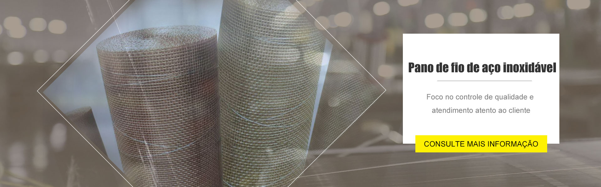 Pano-de-fio-de-aço-inoxidável